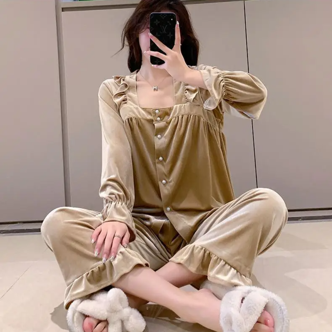 💖✨أنسومبل قطيفة 2قطع يهبببل 💖✨