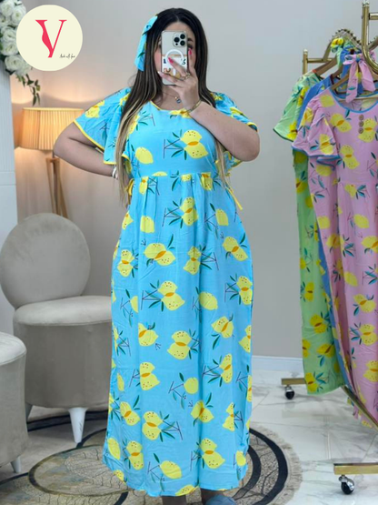 🍋❤️روب اليمونة 2 قطع تهبببل 🍋❤️