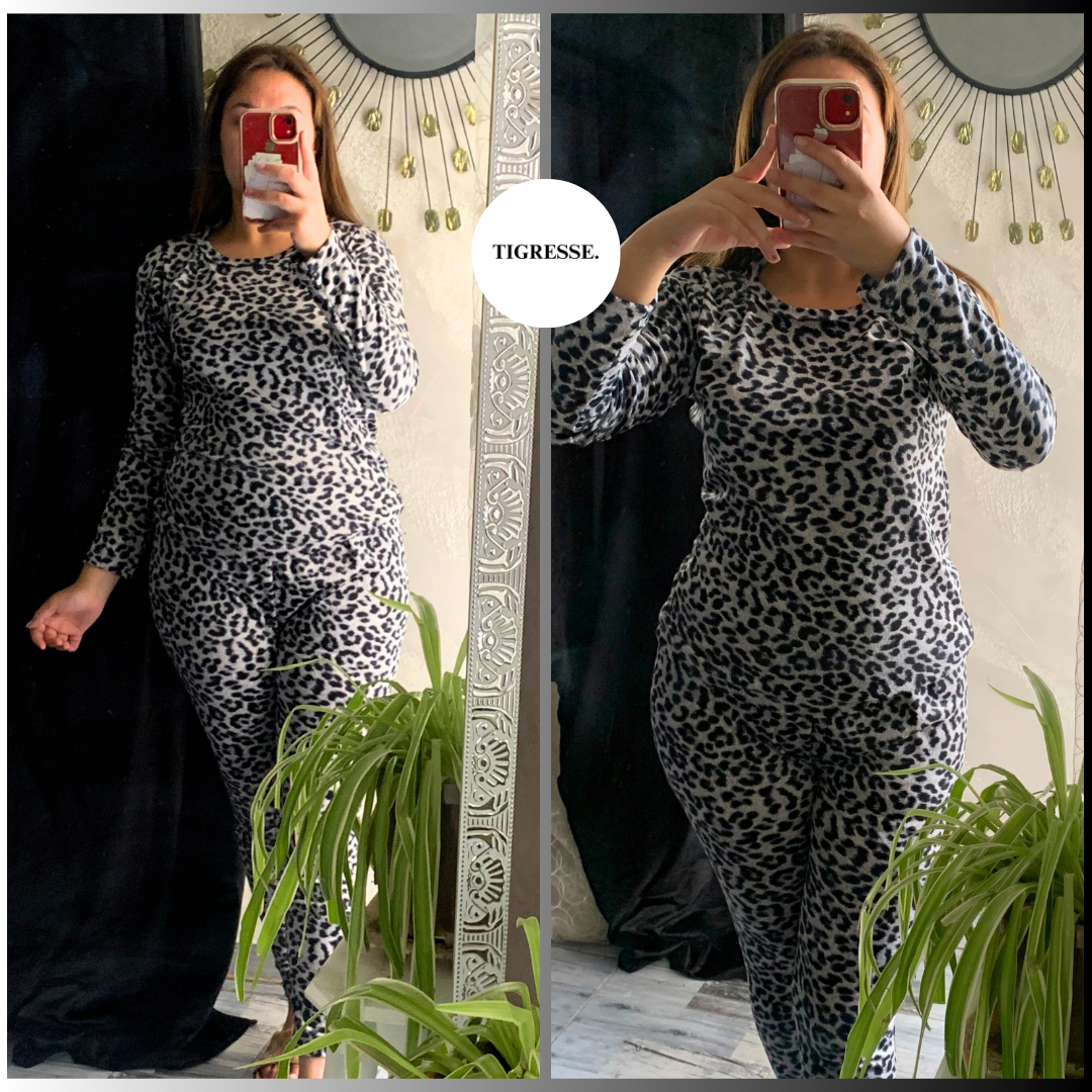 Pijama Léopard 🐆 Katifa Top Quality