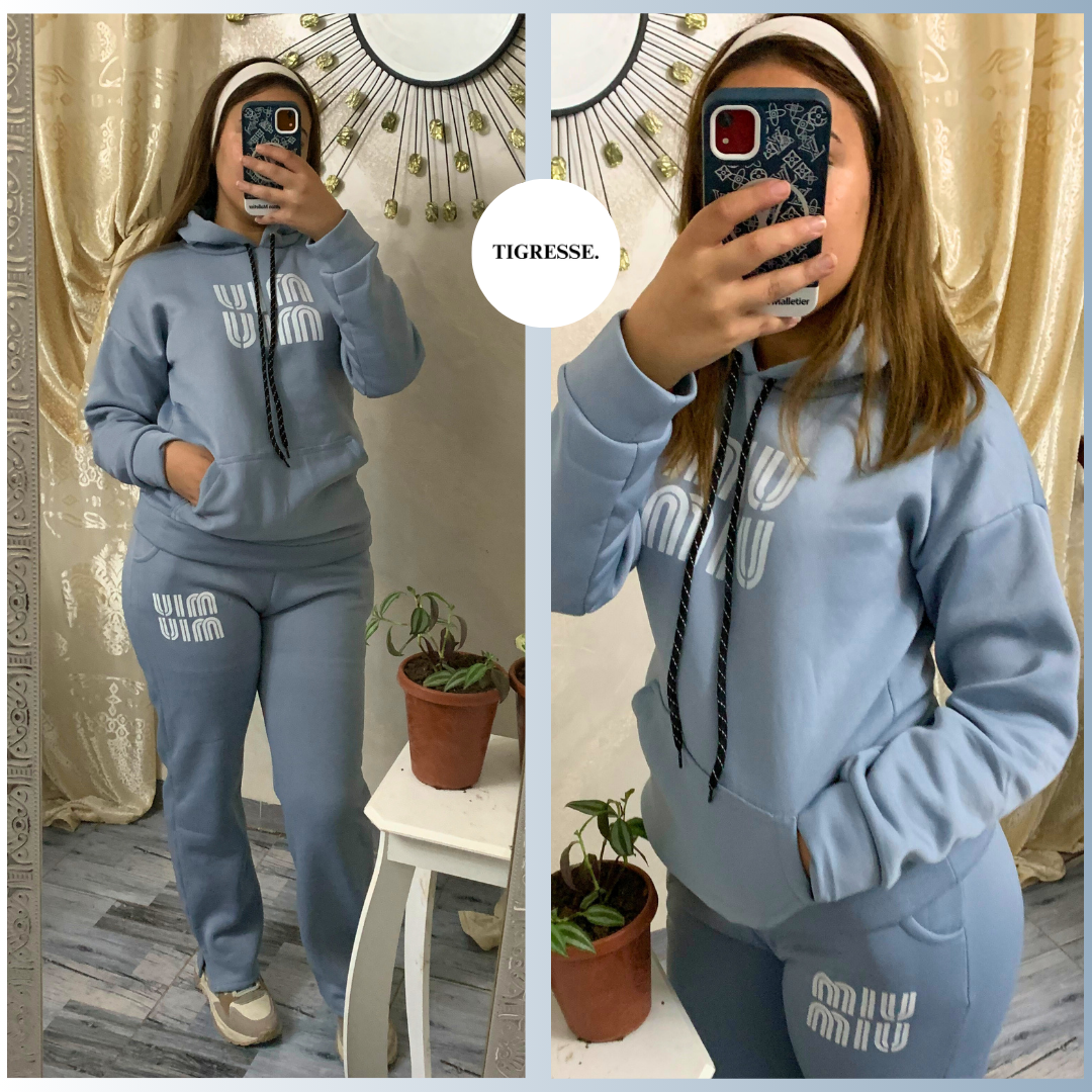 Ensemble Over-Size MIU MIU ✨ Quality TOP