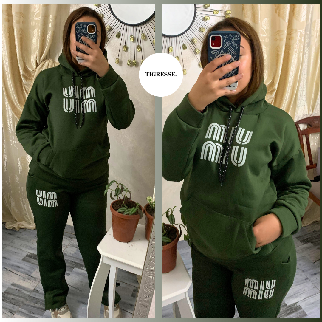 Ensemble Over-Size MIU MIU ✨ Quality TOP