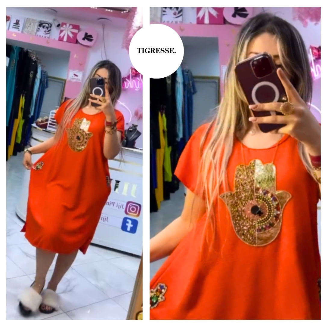 جبة الخــامــسة 🧿 مـــيـدي 💗 قـمـاش هايــل