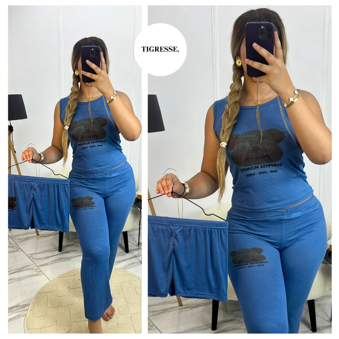 Ensemble 3PCS - TEDDY BEAR