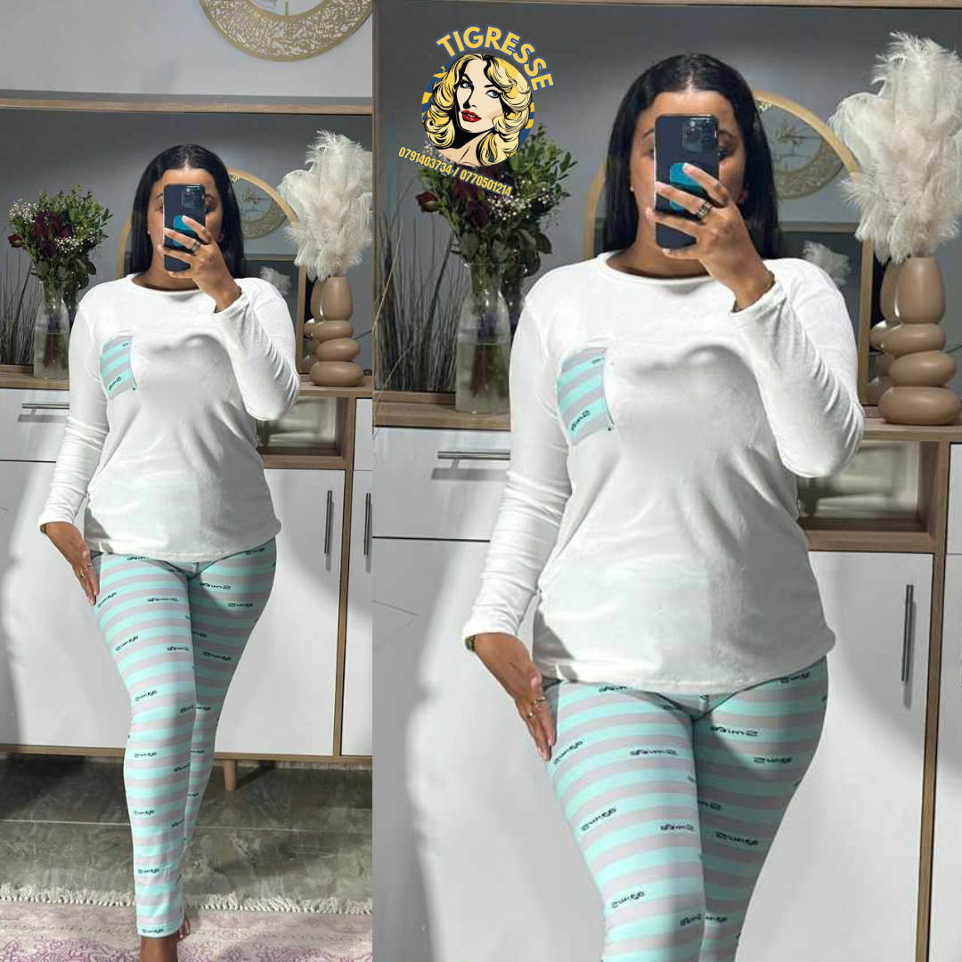 بـيجامة سـروال + شـيـرت✨ TOP QUALITY