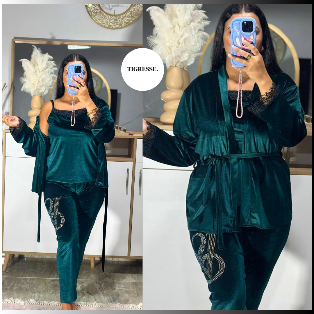 Pijama Victoria Secret 🔹 Besti + KImono + pantalon  💖