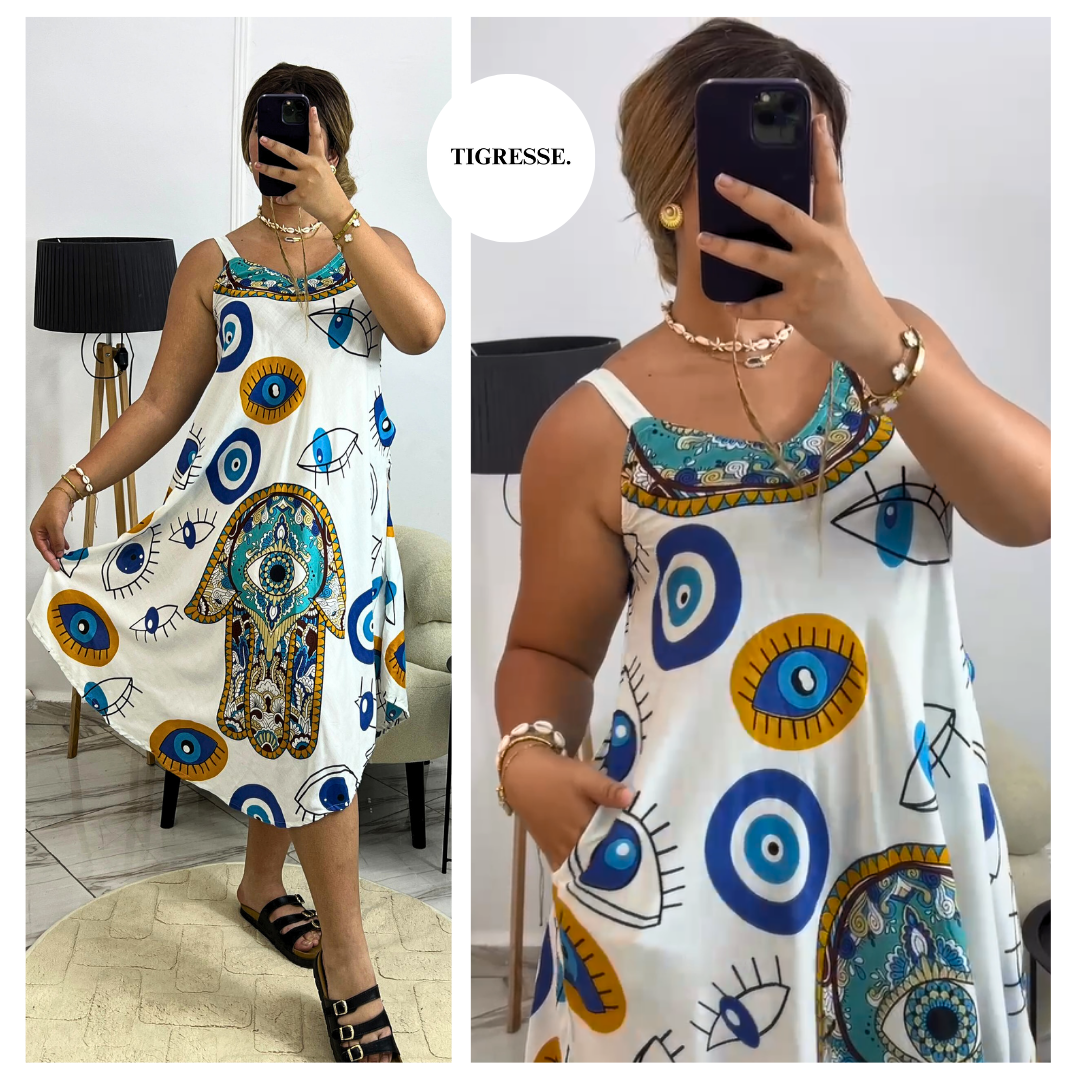 Jeba Khamsa - Decote avec Poches