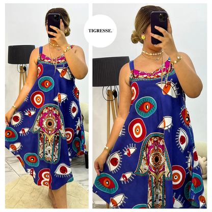 Jeba Khamsa - Decote avec Poches