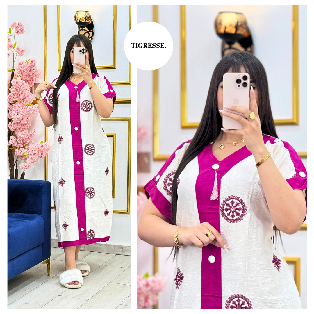 Jeba Kfala - Tissu Lin