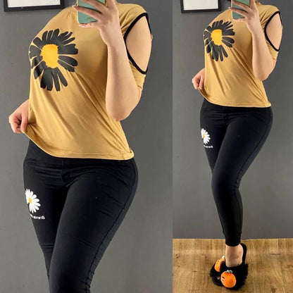 أنسومبل زهرة 🌻جديييد ❤️و سعر نااار 🔥