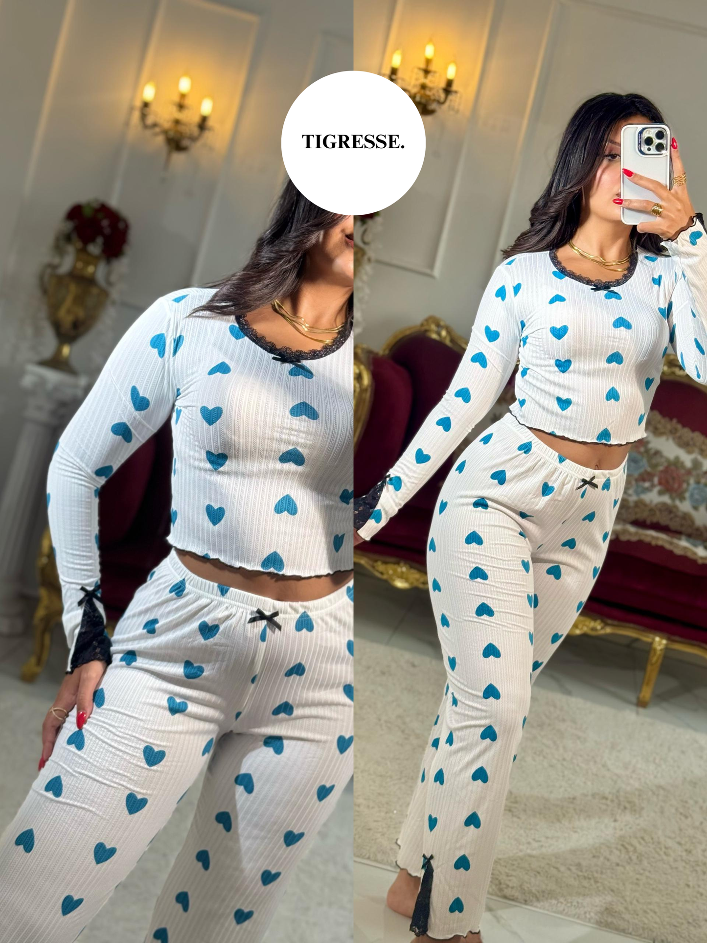 ENSEMBLE 2PCS LOVE - LA COTE